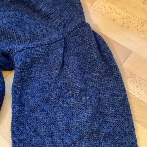 AG Amari Wool Mohair Blend Navy Cardigan Sweater XS - Picture 13 of 15